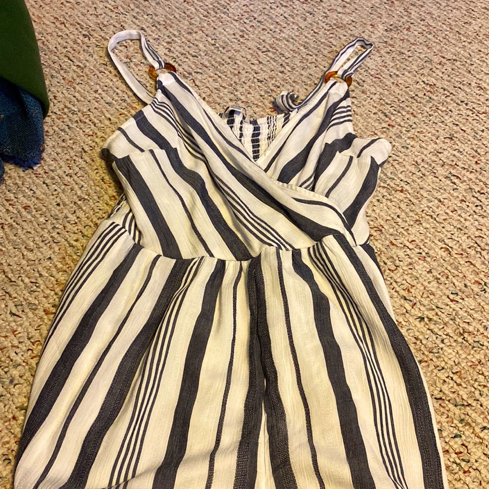 Womens Strap crossover Jump Bodysuit